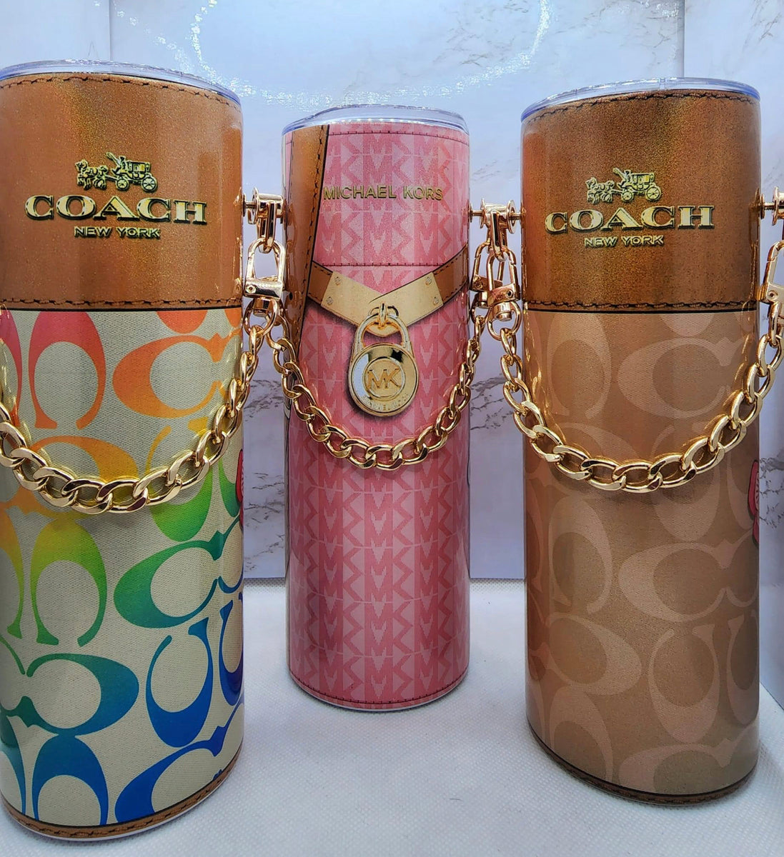 Sublimation Purse Tumbler with Chain 